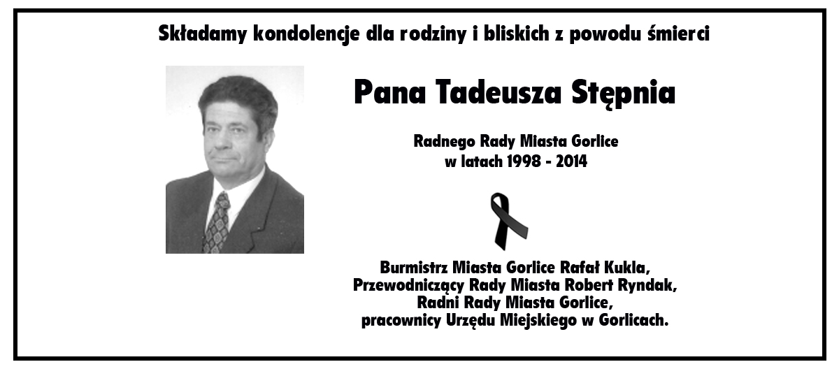 Zmarł Tadeusz Stępień