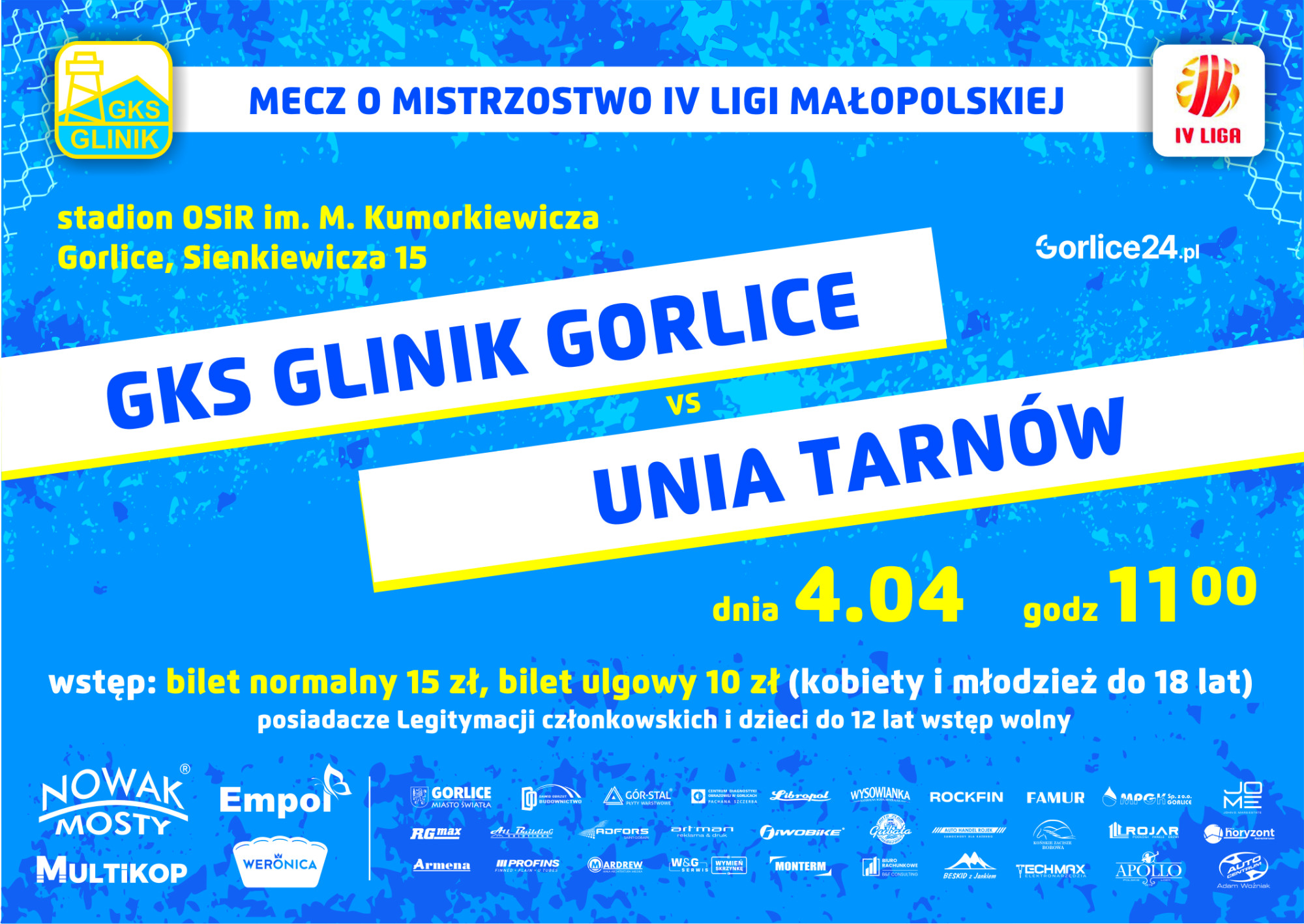 GKS Glinik Gorlice & Unia Tarnów