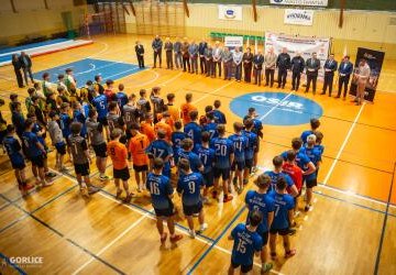 Finałowe rozgrywki XXVII Wojewódzkich Mistrzostw OHP w Halowej Piłce Nożnej Chłopców w Gorlicach