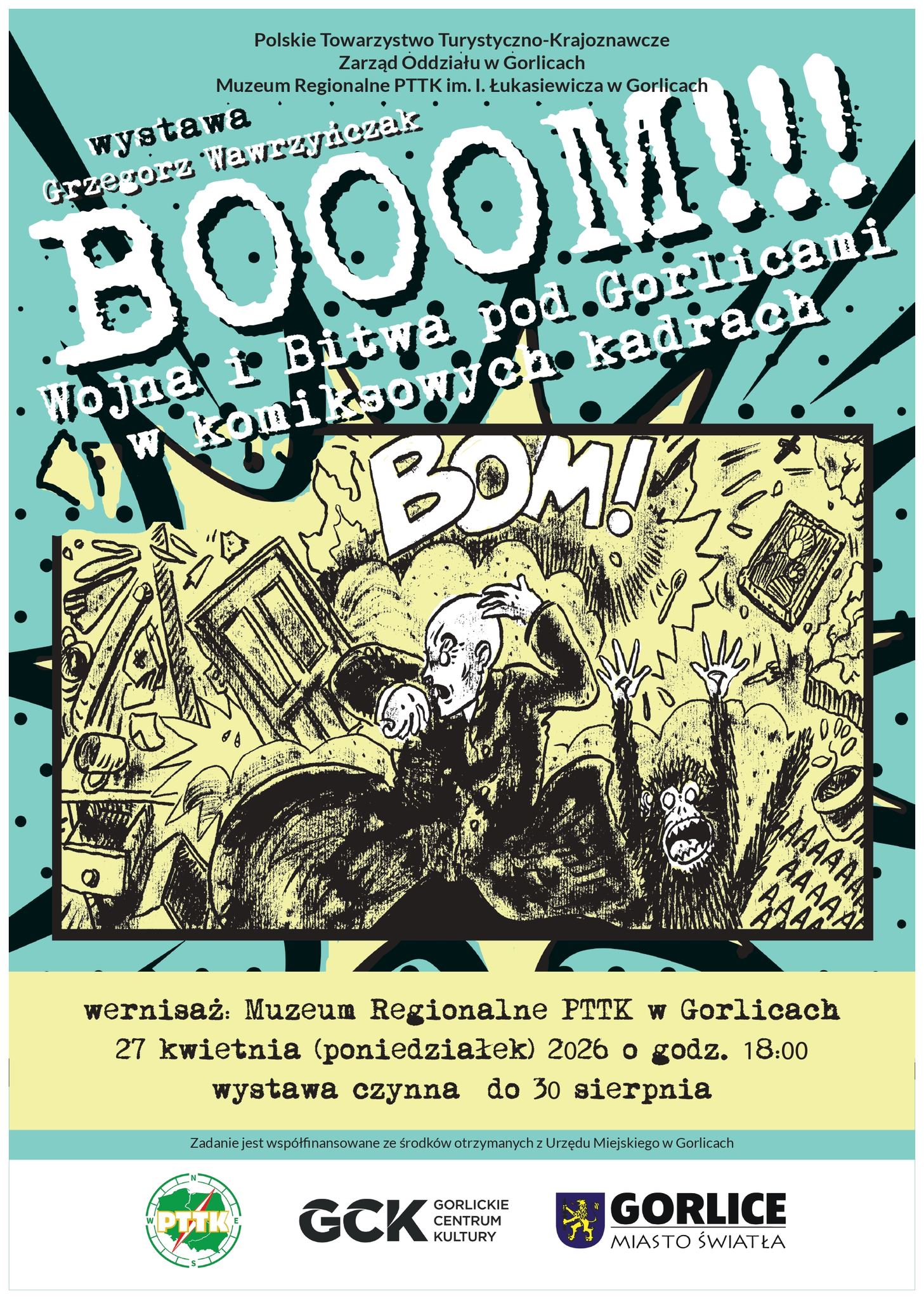 BOOOM!!! - Wojna i Bitwa pod Gorlicami w komiksowych kadrach