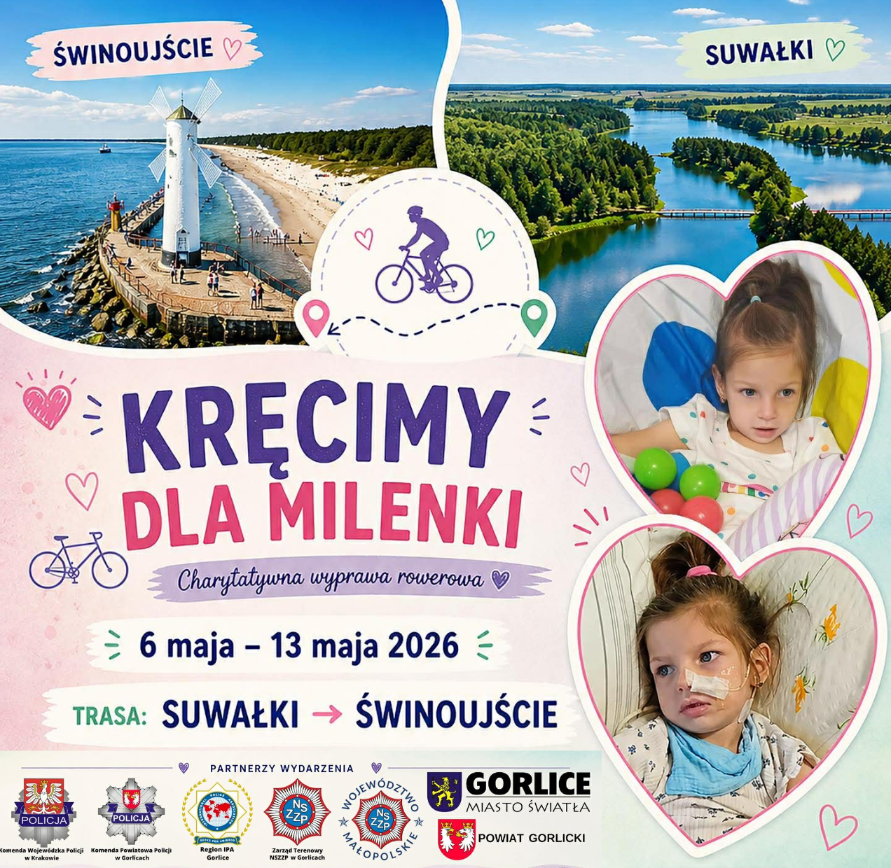 Policjanci z Gorlic zakręcą dla Milenki!