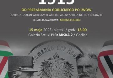 Plakat zapraszający na wydarzenie.