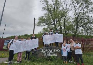 Młodzi mieszkańcy Gorlic promowali odpowiedzialność na szlakach i drogach