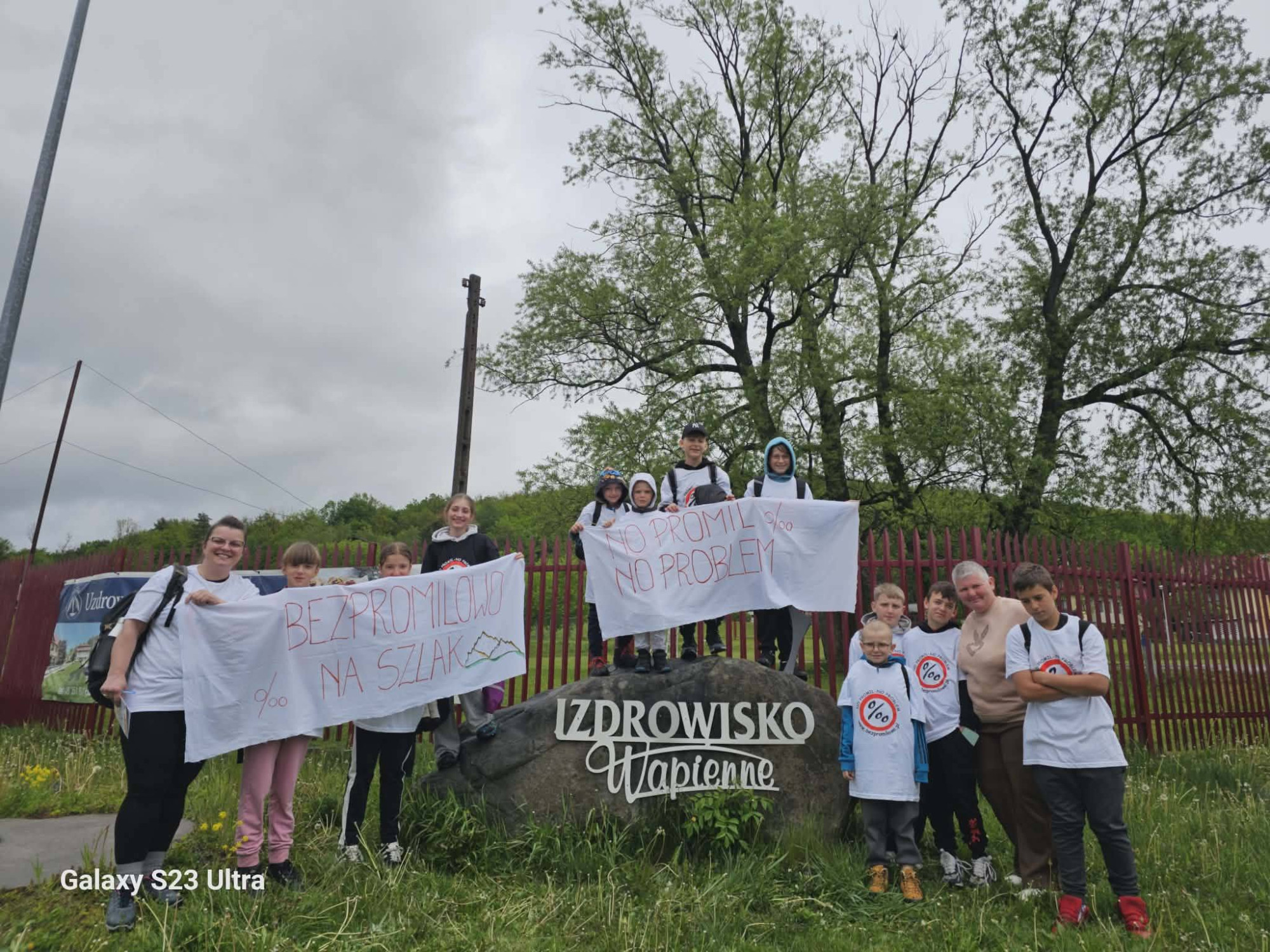 Młodzi mieszkańcy Gorlic promowali odpowiedzialność na szlakach i drogach