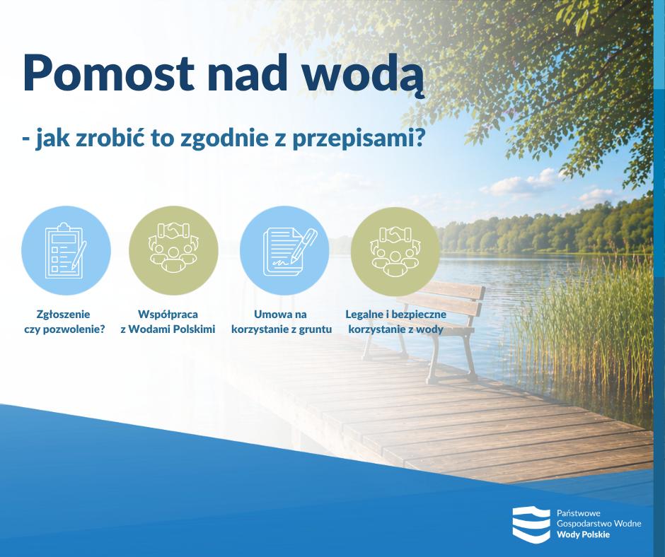Pomost nad wodą – jak zrobić to zgodnie z przepisami?