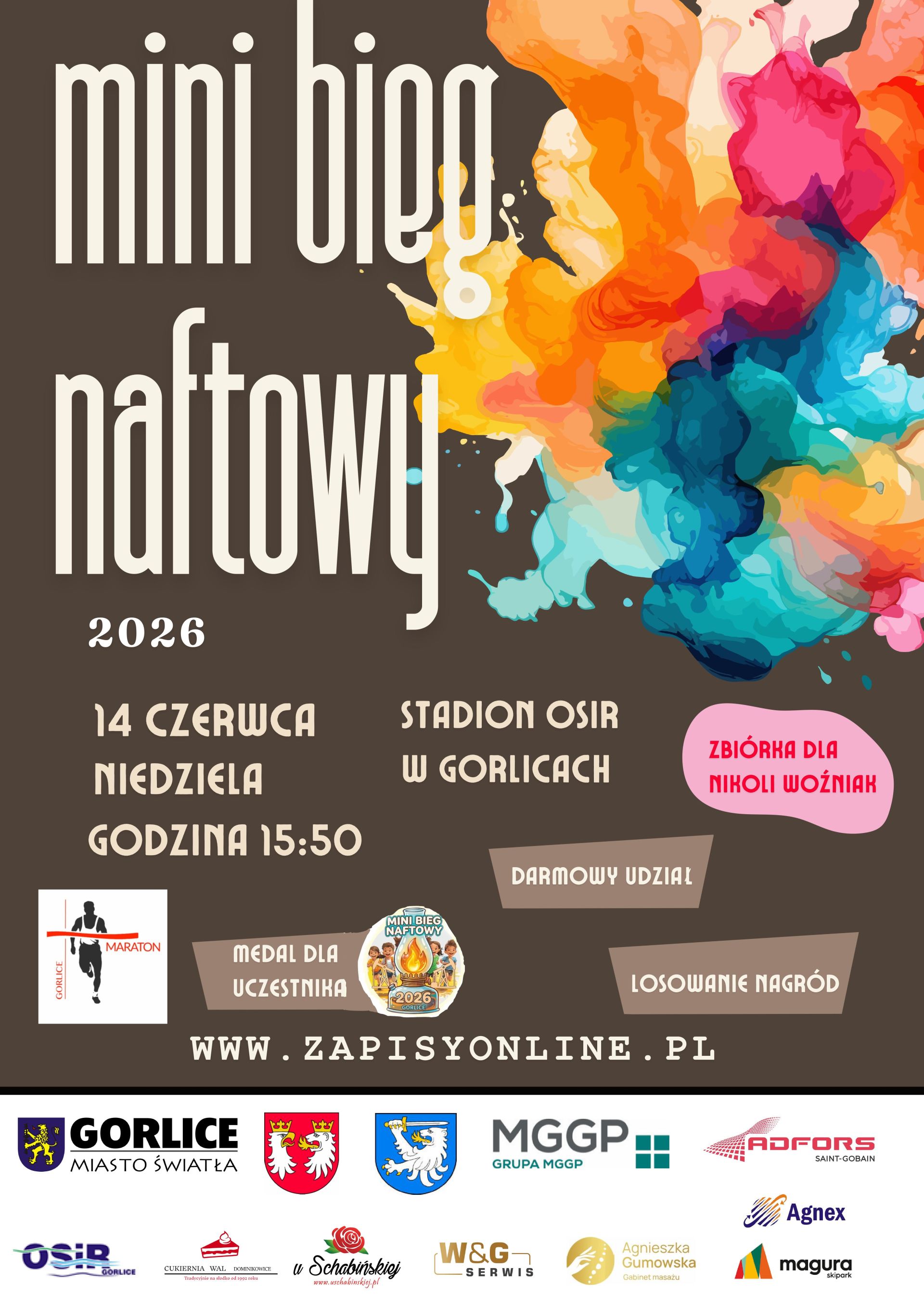 Mini Bieg Naftowy już 14 czerwca w Gorlicach!