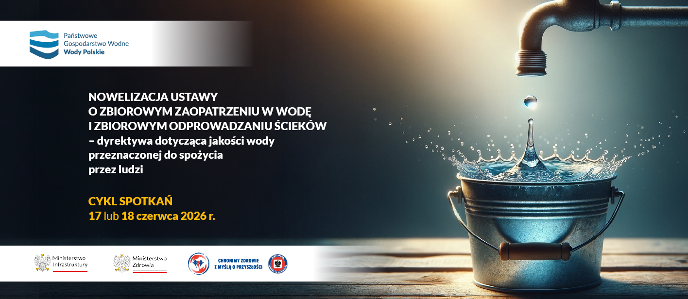 Spotkania informacyjne dotyczące nowelizacji ustawy o zaopatrzeniu w wodę