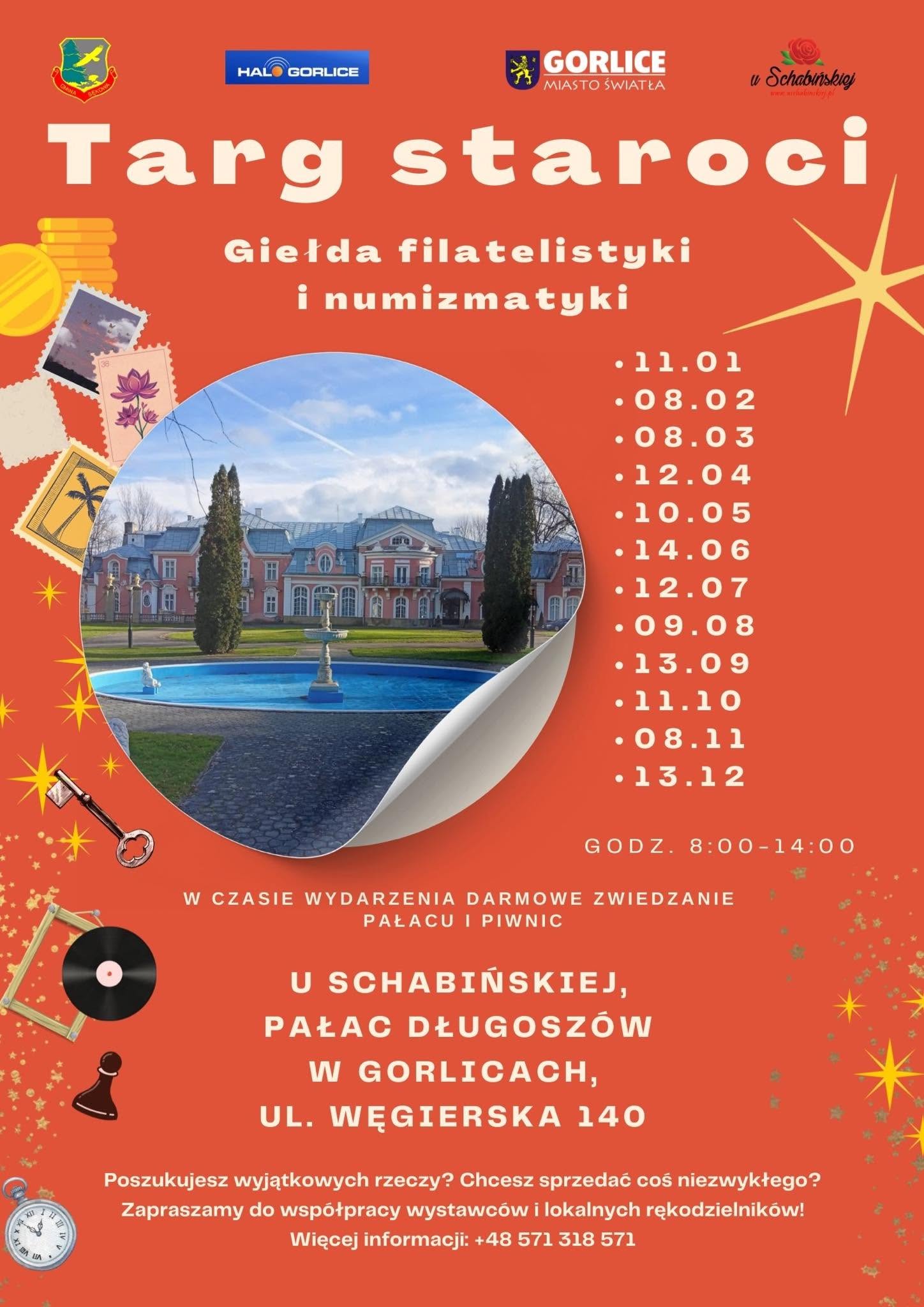 Zapraszamy na Targ Staroci oraz giełdę winyli i płyt CD w Gorlicach