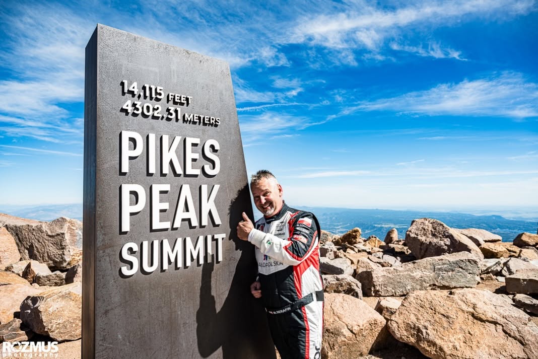 Historyczny sukces Macieja Serafina w Pikes Peak w USA
