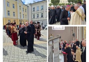 Uroczyste prymicje bp. Wacława Grądalskiego