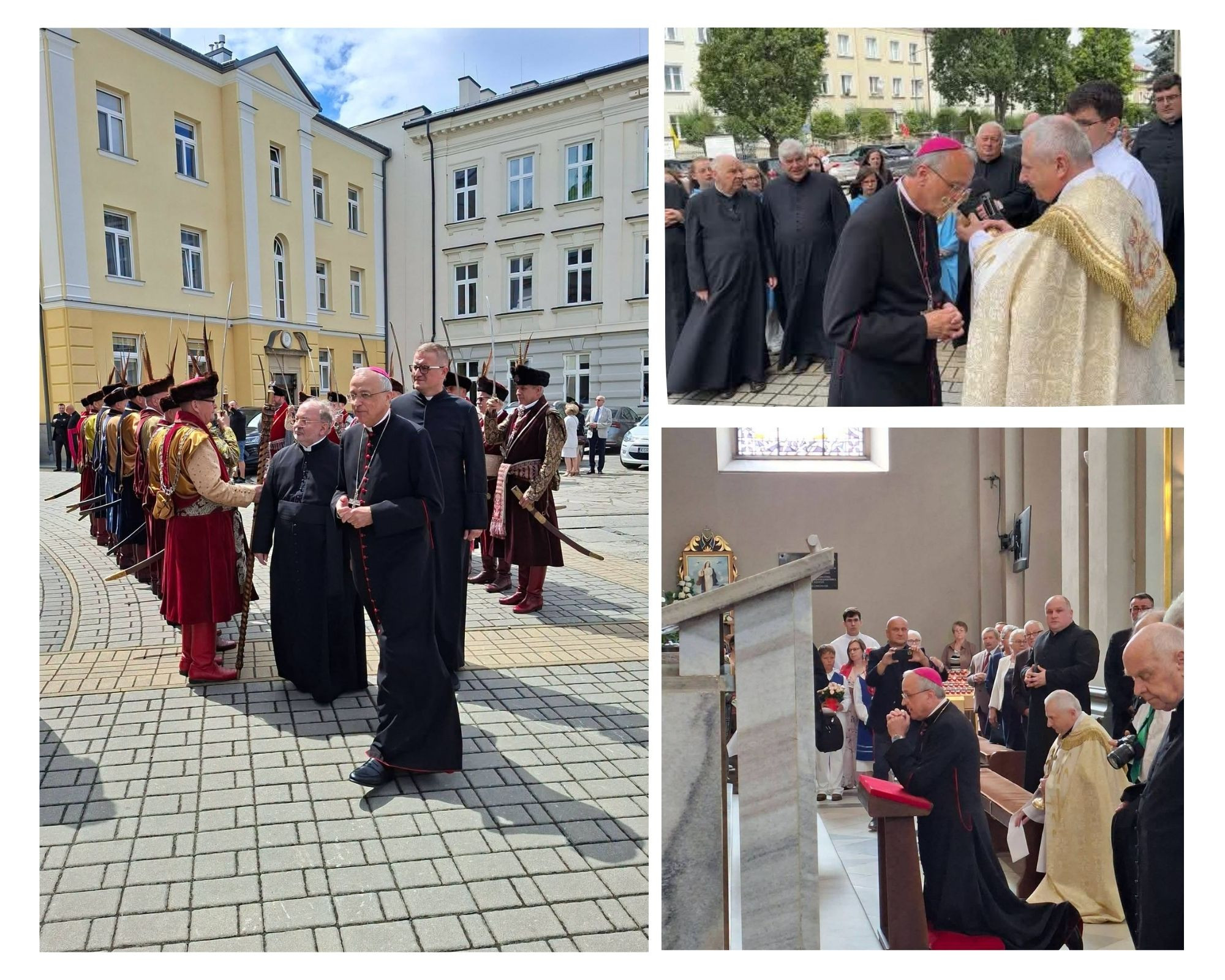Uroczyste prymicje bp. Wacława Grądalskiego