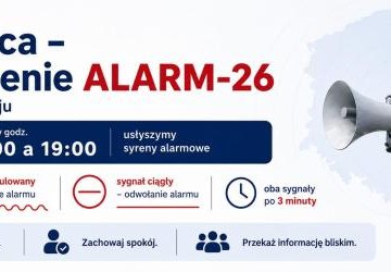 Ćwiczenia systemu alarmowania i ostrzegania ludności