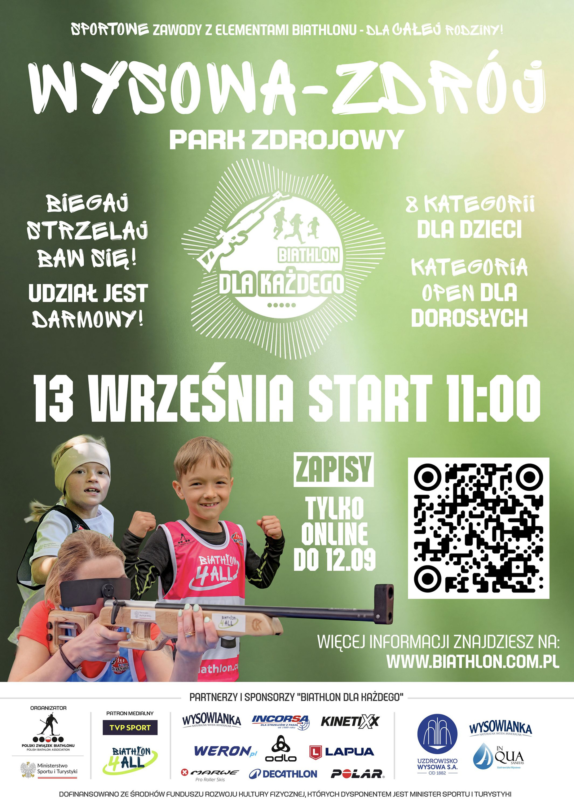 Plakat zapraszający na wydarzenie.