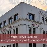 Budynek główny MBP w Gorlicach otwarty od 31 sierpnia br.