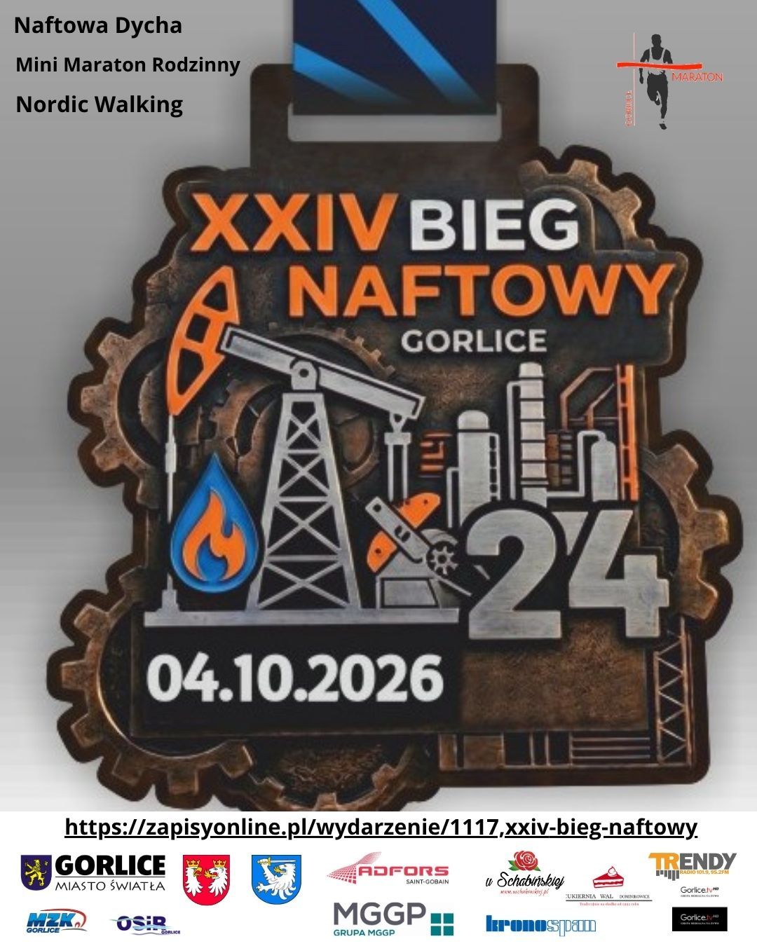 Plakat zapraszający na wydarzenie.
