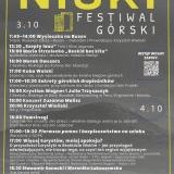 II Niski Festiwal Górski – poznajcie program i gości