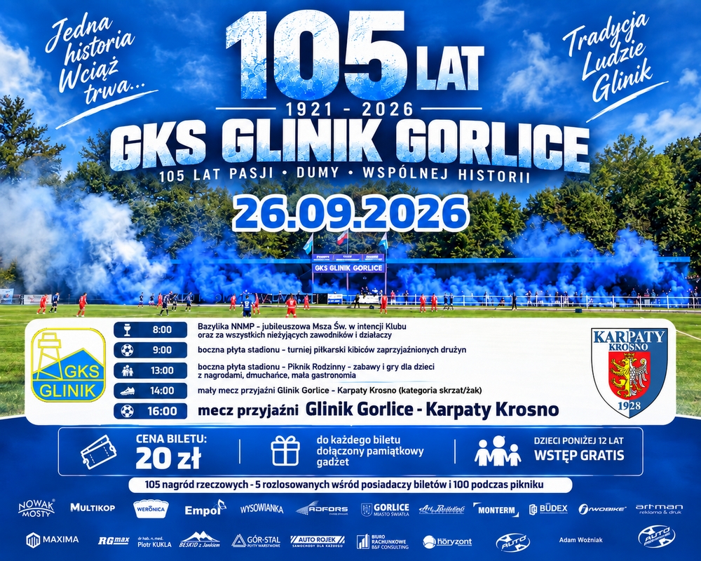 Plakat zapraszający na wydarzenie.
