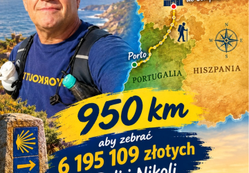 950 kilometrów dla Nikoli i Poli. Artur wędruje Szlakiem Świętego Jakuba