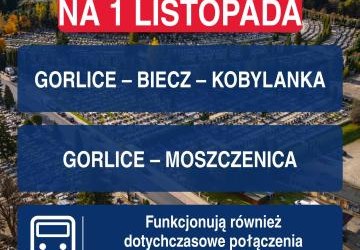 Dodatkowe kursy MZK na 1 listopada. Łatwiej dojedziemy na cmentarze