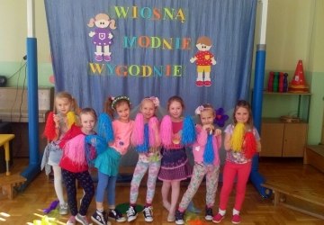 Wiosenny pokaz mody