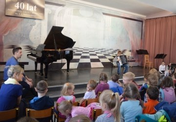 Przedszkolaki na koncercie w Szkole Muzycznej