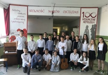MZS nr 5 świętował 100 lat Niepodległości