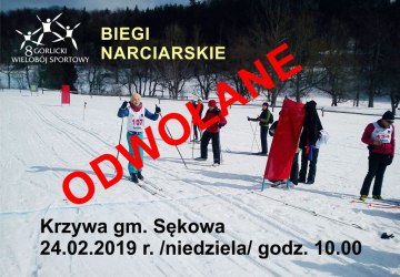 Biegi narciarskie odwołane!