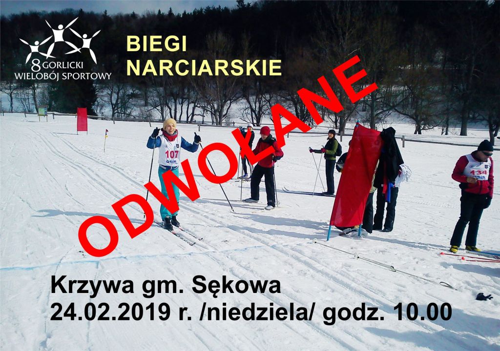 Biegi narciarskie odwołane!