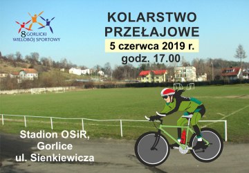 Zawody kolarskie (MTB) w ramach VIII Gorlickiego Wieloboju Sportowego