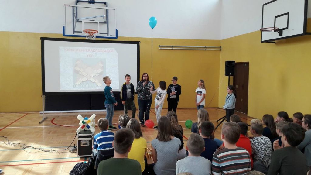 Gra profilaktyczna CUDER w MZS nr 5