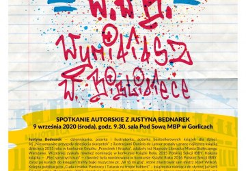 Spotkanie autorskie z Justyną Bednarek