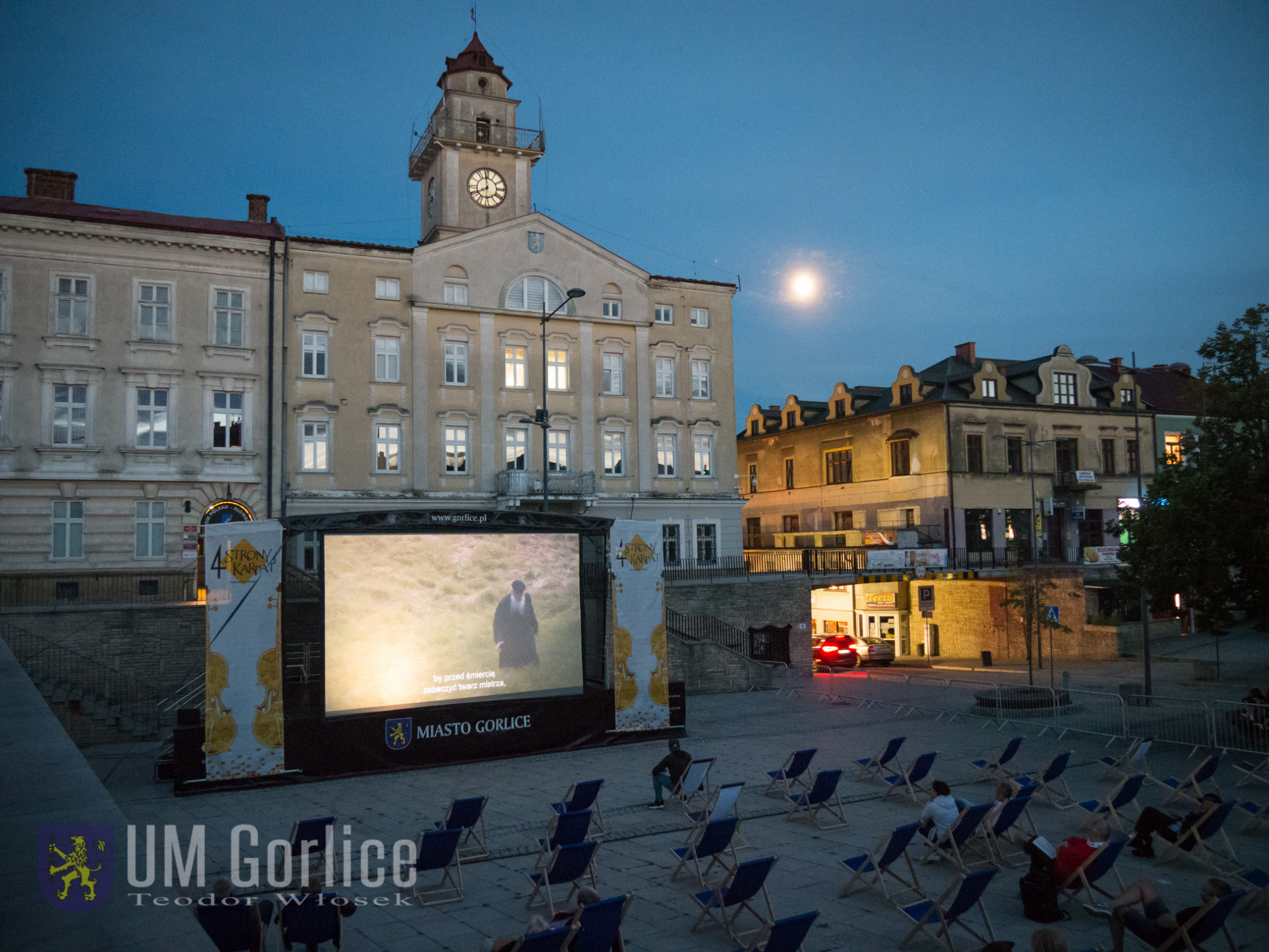 Za nami pokaz filmów na gorlickim Rynku