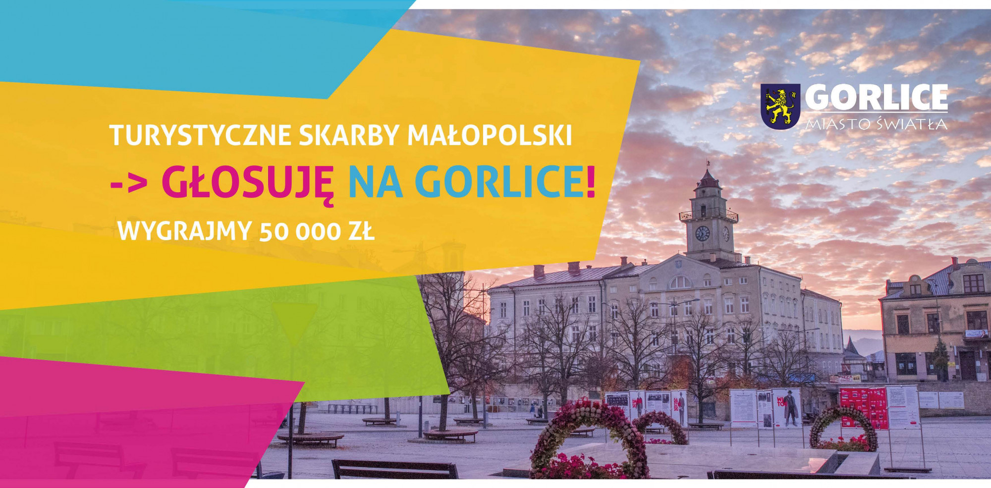 Głosuj na Gorlice w Turystycznych Skarbach Małopolski!