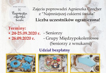 Piernikowy zawrót głowy, czyli warsztaty dekorowania pierników dla seniorów z wnukami