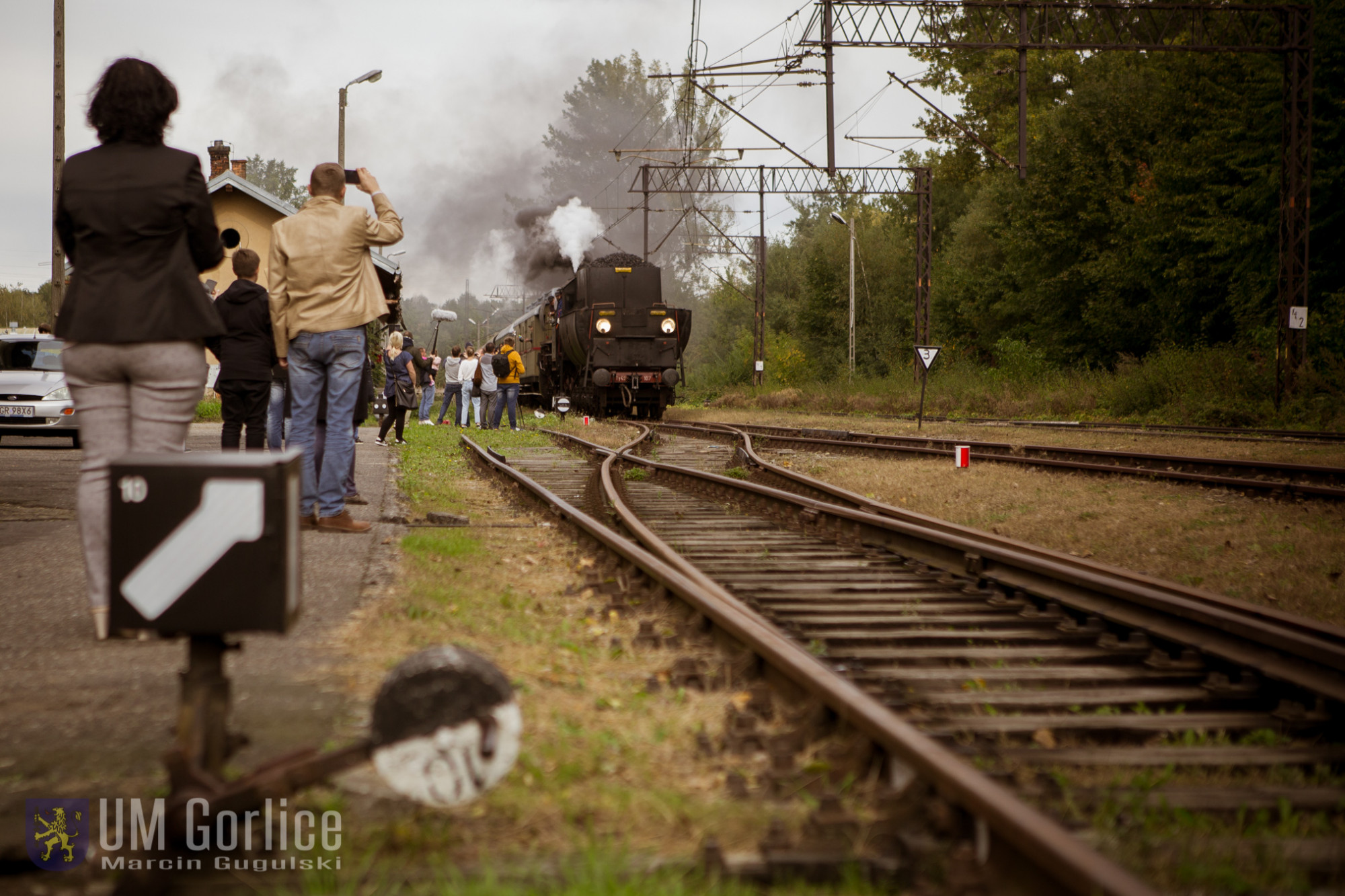 Pociąg retro ponownie dotarł do Gorlic!