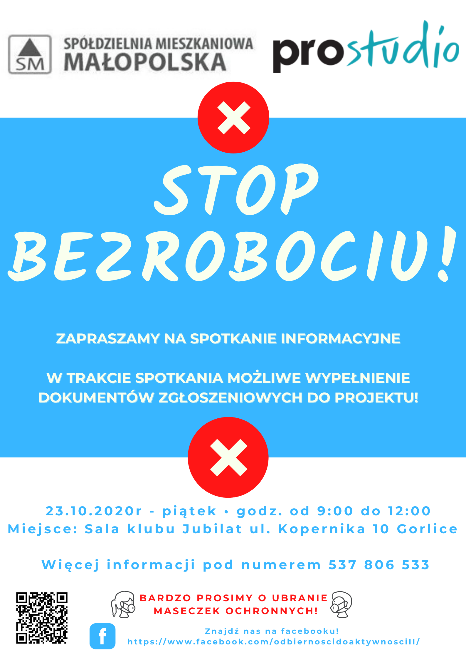 Od bierności do aktywności edycja II - spotkanie informacyjne w Gorlicach