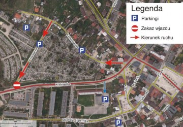 Organizacja ruchu podczas Wszystkich Świętych