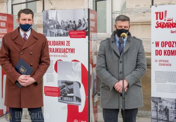 Prezentacja wystawy „TU rodziła się Solidarność”