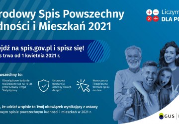 Już jutro zacznie się Narodowy Spis Powszechny Ludności i Mieszkań 2021!