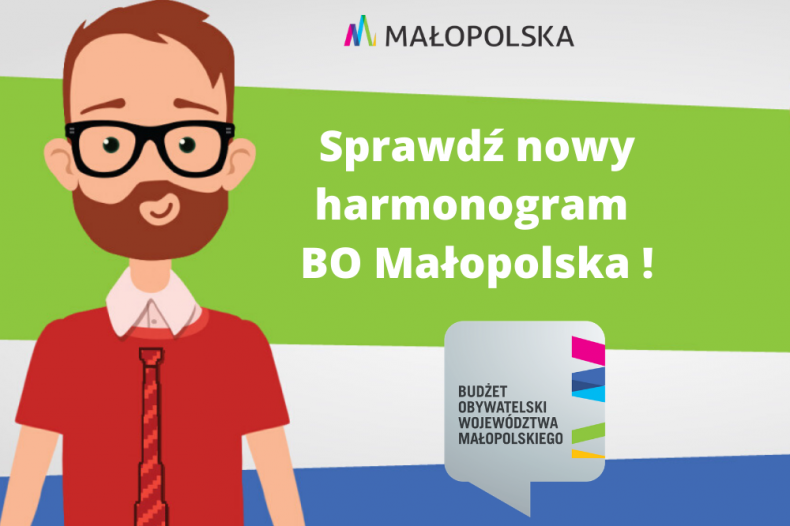 BO Małopolska: Zmiana terminu głosowania!