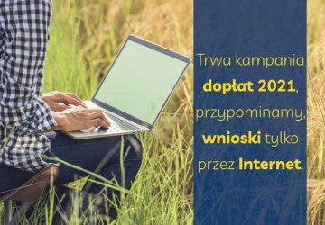 Trwa kampania dopłat 2021 w ramach Programu Rozowju Obszarów Wiejskich