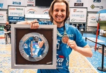Michał Kozłowski wywalczył brązowy medal Mistrzostw Polski PlusLigi