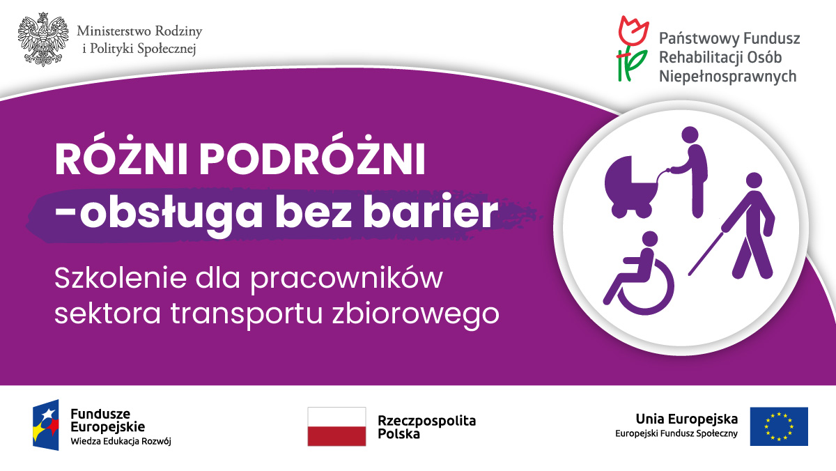 Różni podróżni - obsługa bez barier