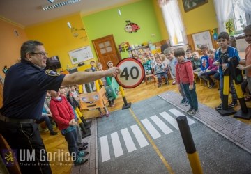 Straż Miejska z wizytą w Przedszkolu Sióstr Felicjanek