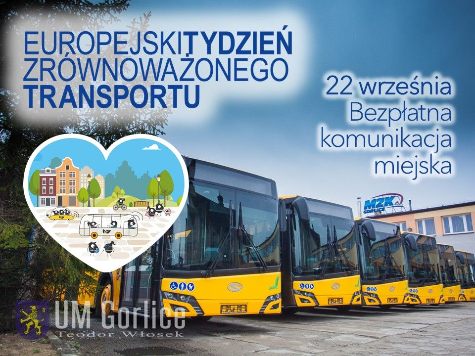 Autobusu MZK na parkingu.