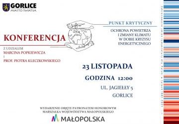 Punkt krytyczny - zapraszamy na konferencję w gorlickim Sokole