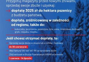 Rolniku! Nowe stawki dopłat