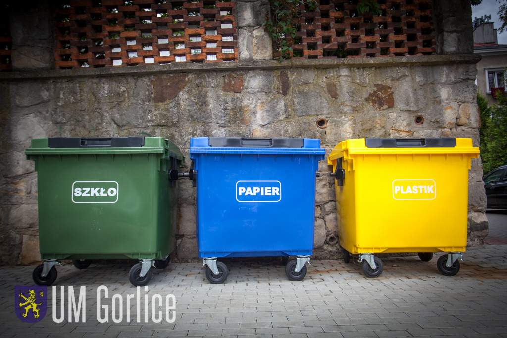 Nowe pojemniki do segregacji odpadów