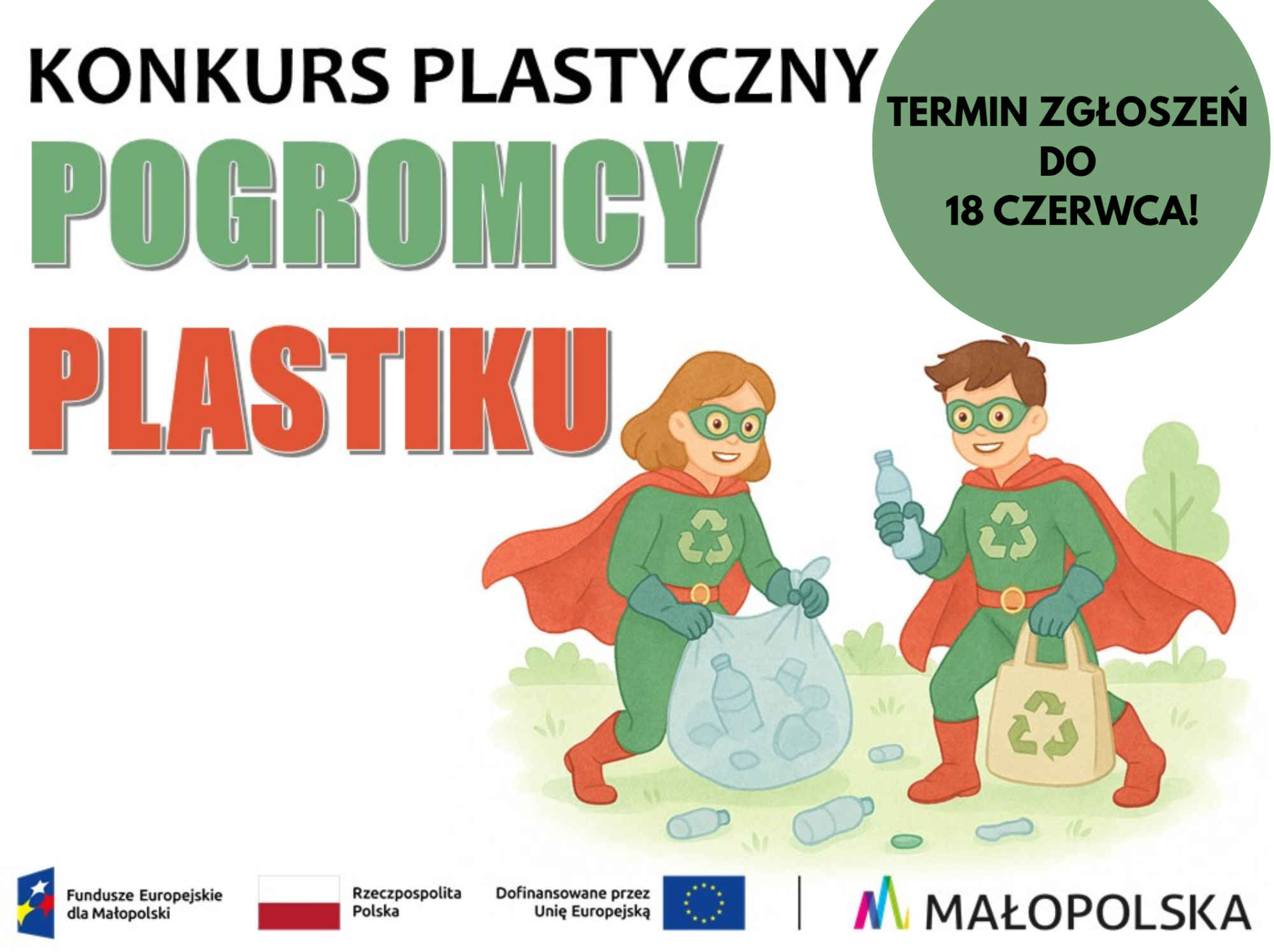 Pogromcy Plastiku w Akcji – Konkurs na Dzień Środowiska 2025!