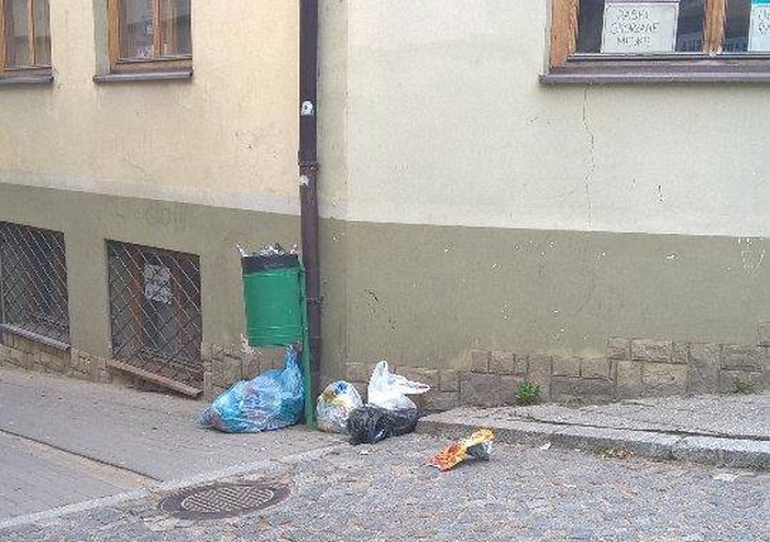 Kto śmieci w mieście?